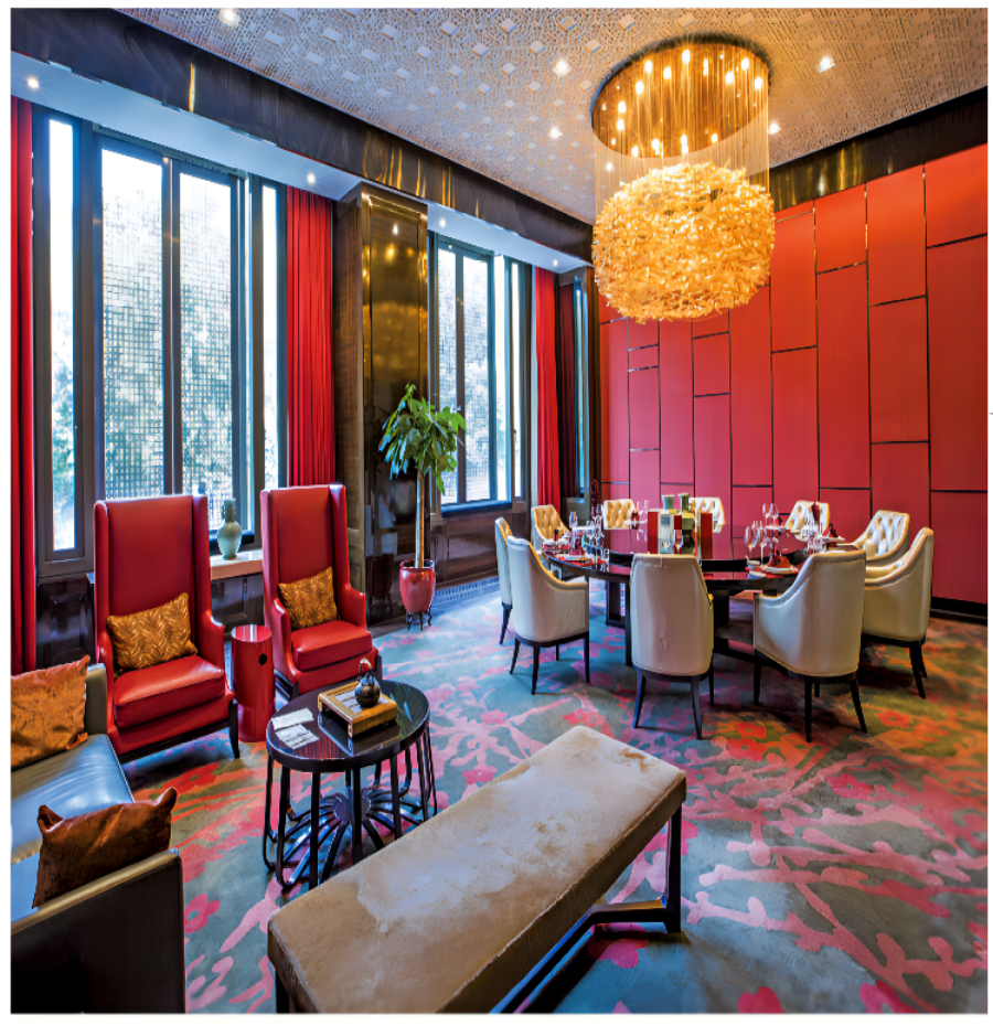 工程案例-小型餐廳手工地毯