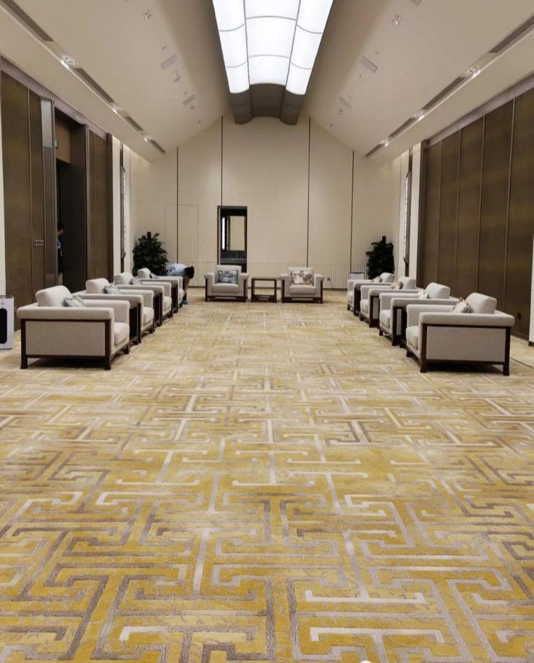 工程案例-貴賓接待室手工地毯